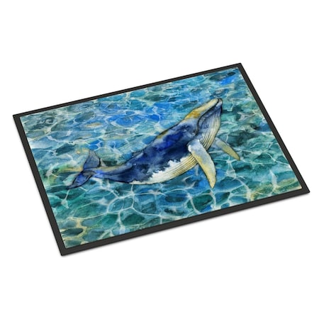 Carolines Treasures 18 x 27 in. Humpback Whale Indoor or Outdoor Mat BB5336MAT